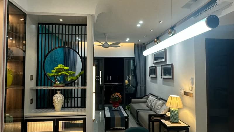 Kondominium untuk Disewa di Queens Residences Q2 @ Queens Waterfront - Wei Chin Ooi - Living Room - PropertyGuru.com.my