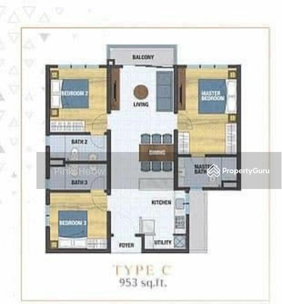 Servis Apartment untuk Dijual di Aster Residence - Pinki Heow - PropertyGuru.com.my