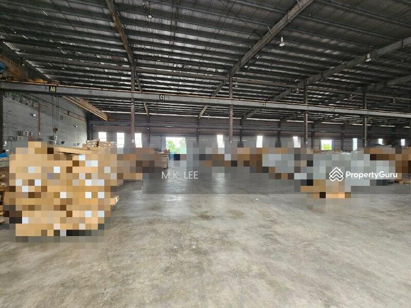 For Sale - Meru, Setia Alam 1000amp Detached Factory Warehouse with Loading Bays, Overhead Crane, Gas Pipe