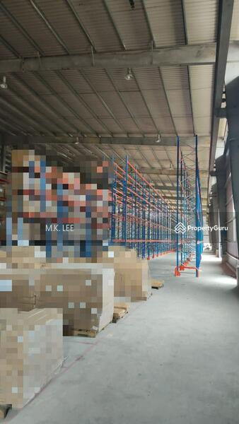 For Sale - Meru, Setia Alam 1000amp Detached Factory Warehouse with Loading Bays, Overhead Crane, Gas Pipe