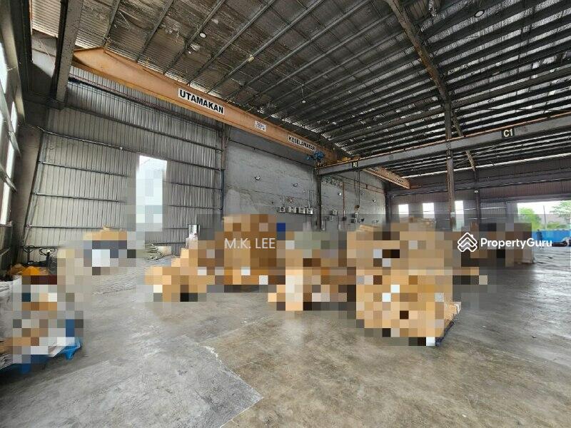 For Sale - Meru, Setia Alam 1000amp Detached Factory Warehouse with Loading Bays, Overhead Crane, Gas Pipe