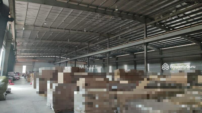 For Sale - Meru, Setia Alam 1000amp Detached Factory Warehouse with Loading Bays, Overhead Crane, Gas Pipe