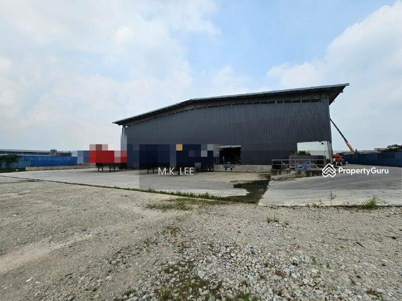 For Sale - Meru, Setia Alam 1000amp Detached Factory Warehouse with Loading Bays, Overhead Crane, Gas Pipe