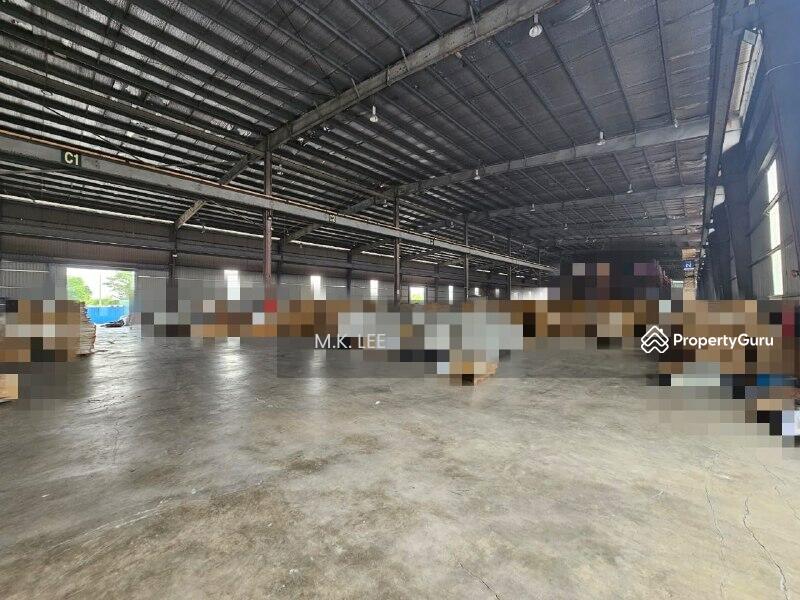 For Sale - Meru, Setia Alam 1000amp Detached Factory Warehouse with Loading Bays, Overhead Crane, Gas Pipe