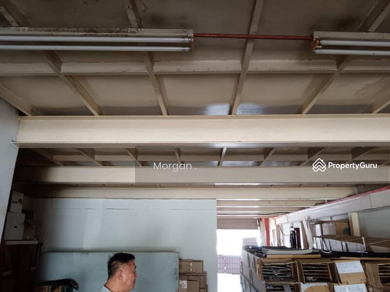 STEEL BEAM STRUCTURE BELOW R.C FLOOR AT 1ST FLOOR