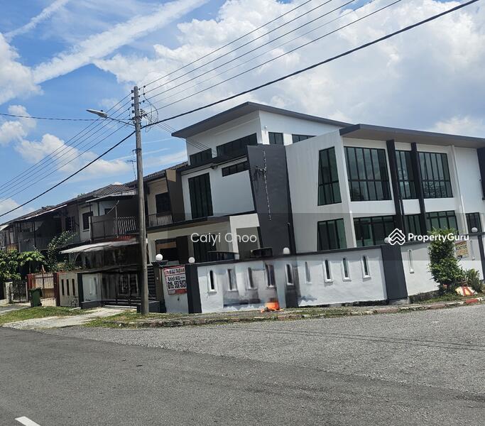 Untuk Dijual - Corner unit 2 storey terrace house in Tasek Tmn Anda for sale