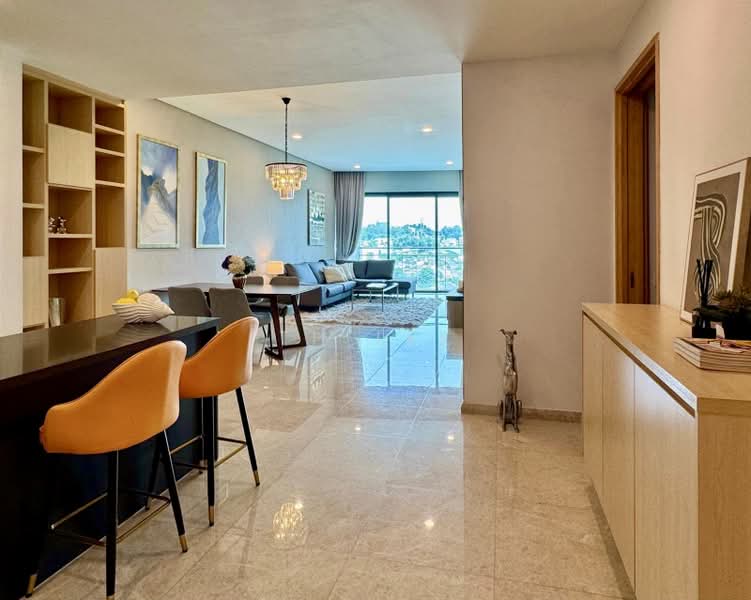 Service Residence for Sale at Damansara City Residency (DC Residensi) - TH Lee - Living Room - PropertyGuru.com.my