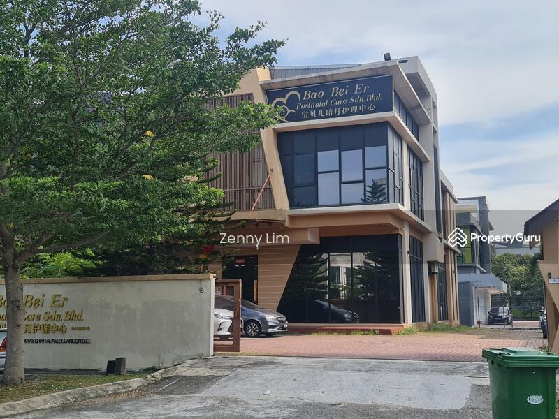 For Sale - RM6m! Built-up 5250sf! Setia Alam 7th Avenue 2 Sty Semi Detached Commercial Shop Office for Sale