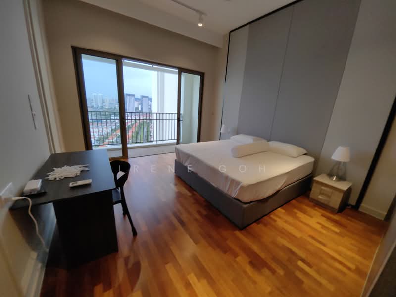 Servis Apartment untuk Disewa di Straits Residences - Irene Goh - Bedroom - PropertyGuru.com.my