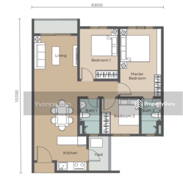 RV2 Residence (Riverville Residences 2) untuk Untuk Dijual - RM 400,000, Feb 2026 - PropertyGuru.com.my