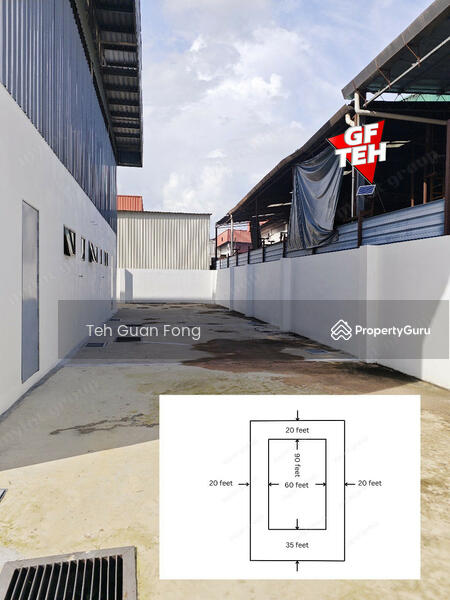 For Rent - Brand New 1.5 Storey Detached Factory | Light Industry | Seruling | Valdor | Sungai Jawi | Penang