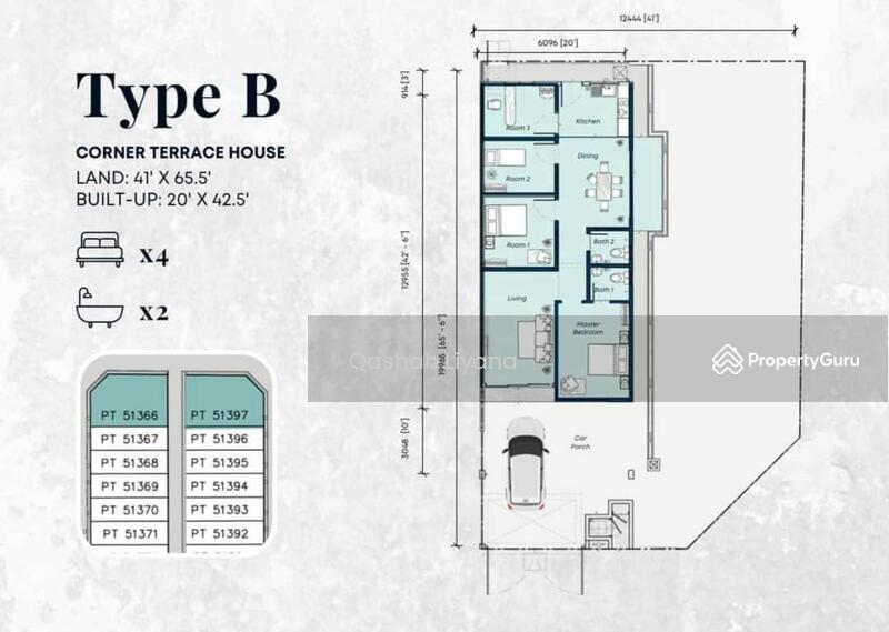 1-storey Terraced House for Sale in Banting (Banting) - Qashah Khairul Shah - PropertyGuru.com.my