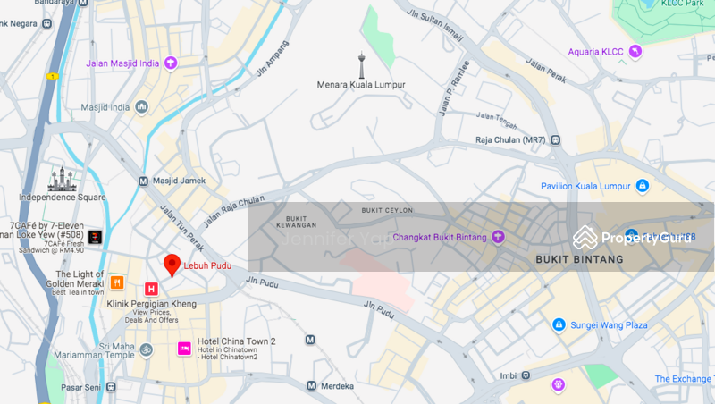 For Sale - Freehold 6-Storey Shop in China Town area of KL City Centre for Sale