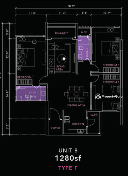 Casa Residences High Floor with Balcony - No Agent Fee Required