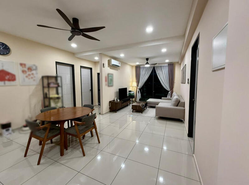 Casa Residences High Floor with Balcony - Living & Dining Area