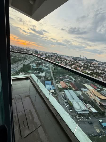 Service Residence for Rent at Silk Sky - Rony Yeo - Balcony - PropertyGuru.com.my