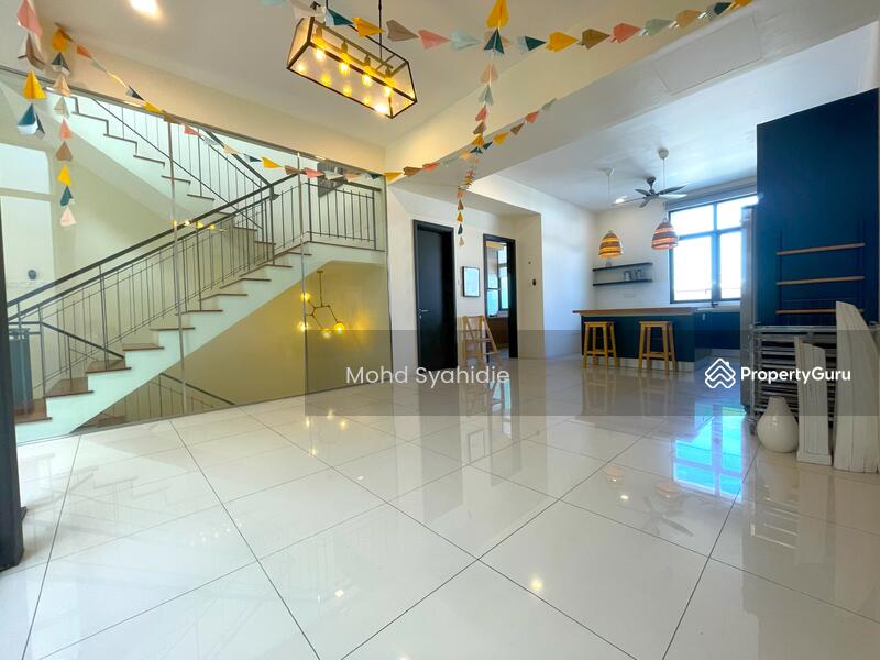 open hall dining & kitchen house for sale at melawati