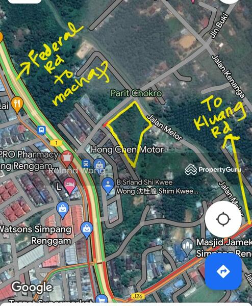 Tanah Komersial untuk Dijual di Simpang Rengam (Johor) - Roland Wong - PropertyGuru.com.my