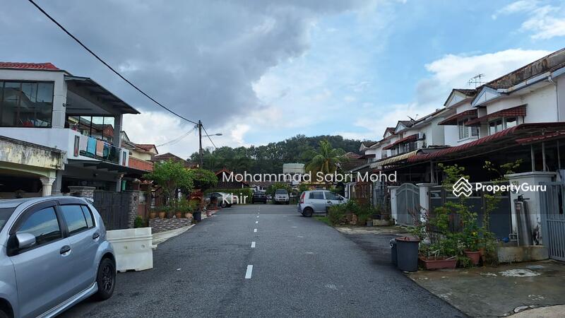 External view of neighbouring houses. 