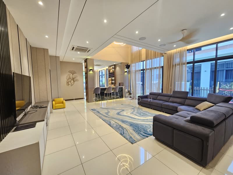 Rumah Berkembar untuk Dijual di Eco Sanctuary (Telok Panglima Garang) - Leon Goh - Living Room - PropertyGuru.com.my