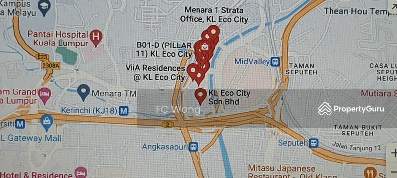 For Sale - 13 Floors Office In KL Eco City, Mid Valley City, Kuala Lumpur for Sell