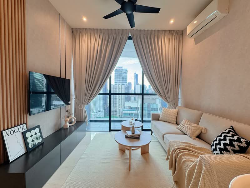Servis Apartment untuk Disewa di 10 Stonor - Joshua Tan - Living Room - PropertyGuru.com.my