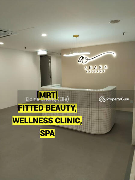 For Rent - [MRT] Fitted beauty wellness clinic, spa