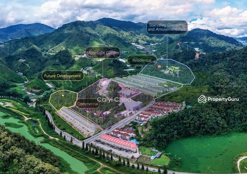 Residential villa is higher stage than commercial 