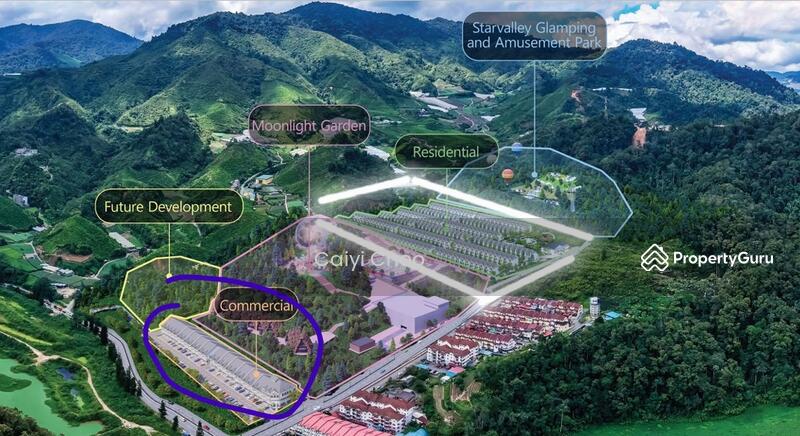 For Sale - Freehold Gated Guarded 1.1/2 Storey Villa in Cameron Highlands open for show house viewing