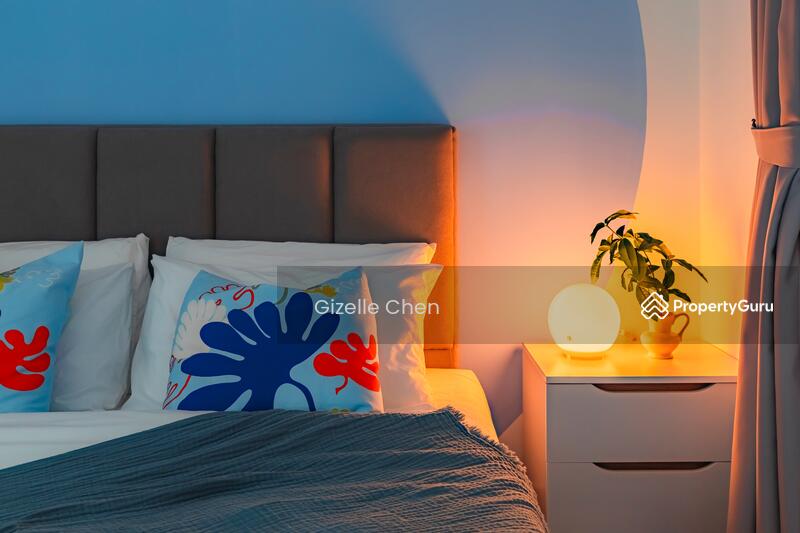 bedroom 2 with side table