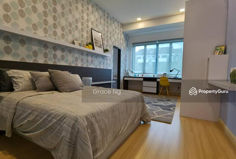 Untuk Dijual - New 2sty Zero Lot Bungalow House 50x80 @ Shah Alam