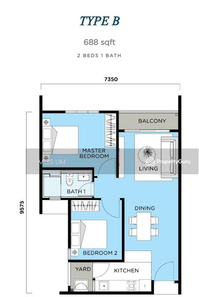 Maya Bay Residences @ Gamuda Cove untuk Untuk Disewa - RM 1,450 /bulan, Mac 2026 - PropertyGuru.com.my