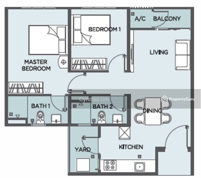 Servis Apartment untuk Dijual di Aster Court - Cynthia Lim - PropertyGuru.com.my
