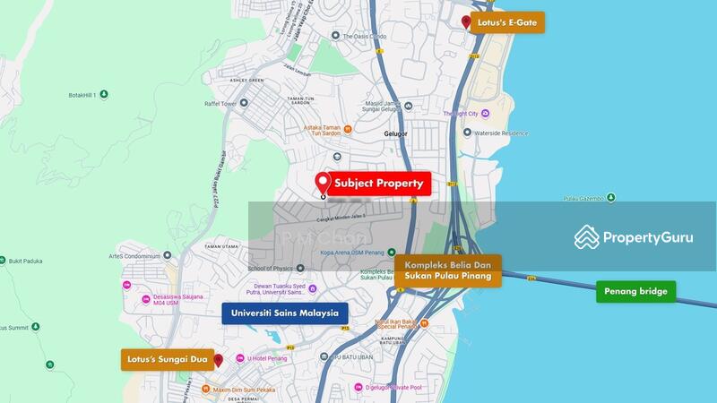 Untuk Dijual - Cangkat Minden, Gelugor, Penang
