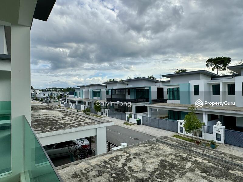 View from master bedroom balcony 