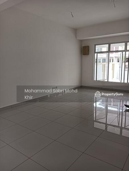 Ground floor: Living area facing external. 