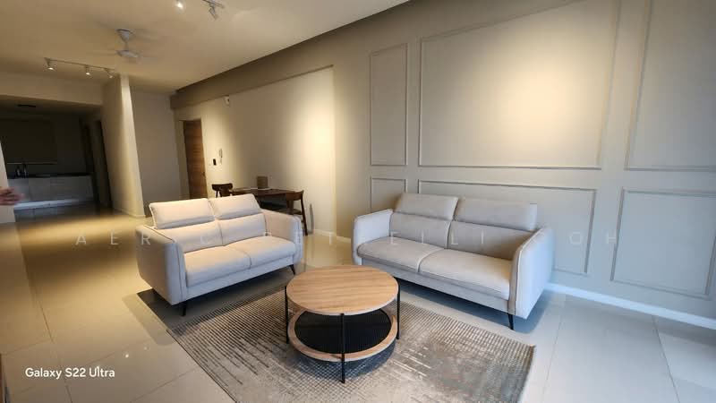 Service Residence for Rent at Sapphire Paradigm - Aeric Petrelli Goh - Living Room - PropertyGuru.com.my