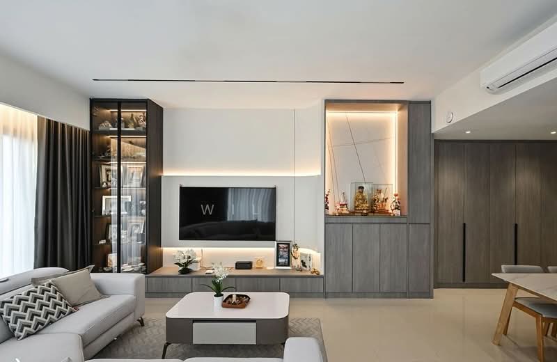 Kondominium untuk Dijual di Lake Point Residence - Wilson . - Living Room - PropertyGuru.com.my