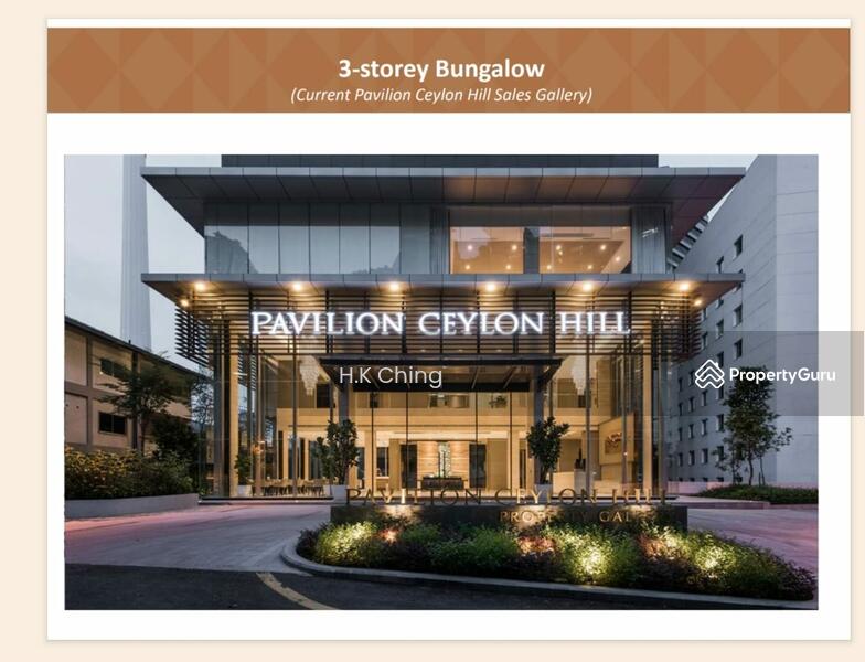 For Sale - Pavilion Ceylon Hill 3sty Bungalow Bukit Bintang Changkat KL City