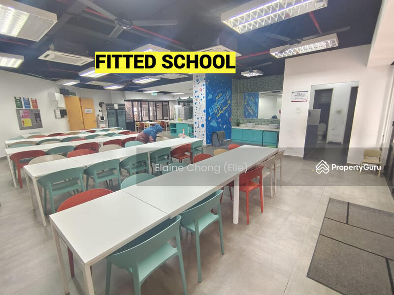 Untuk Disewa - [MRT] First floor (fitted school) (busy road frontage)
