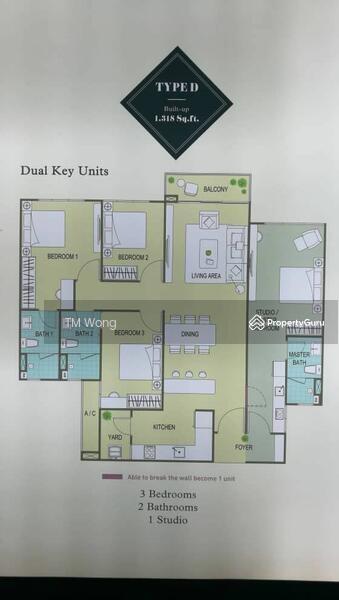 Condominium for Rent at The Valley Residences @ SkySierra - TM Wong - PropertyGuru.com.my