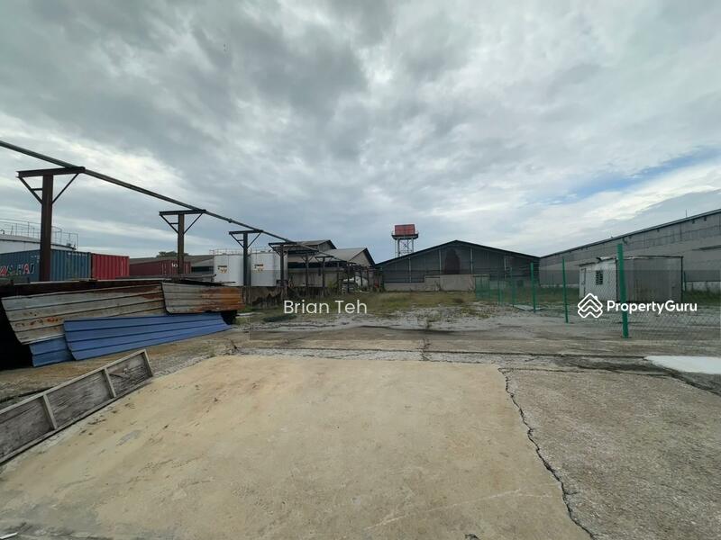 Untuk Disewa - Industrial Land For Rent at Prai Perai Butterworth 20k Sqft Rm 0.8/ SQFT with Concrete Floor
