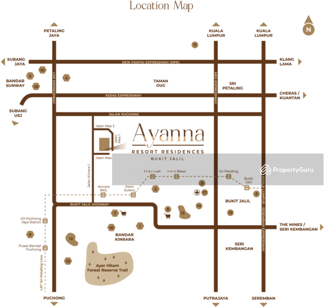 Ayanna Resort Residences untuk Untuk Dijual - RM 580,000, Feb 2026 - PropertyGuru.com.my