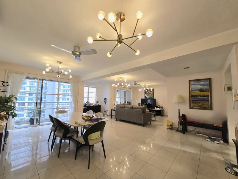 Kondominium untuk Dijual di Laman Suria - Gwen Chan - Living Room - PropertyGuru.com.my