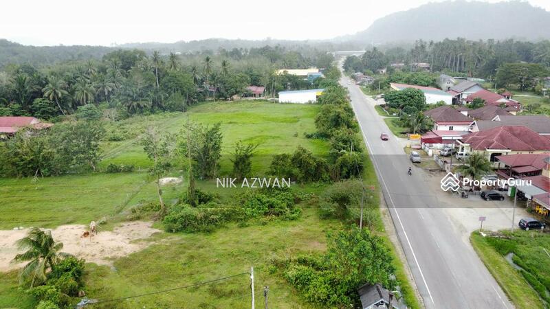 Untuk Dijual - ( 1,582 KP, Tepi Jalan, Bebas Banjir) Lot Kedai di Kok Lanas, Ketereh, Kelantan