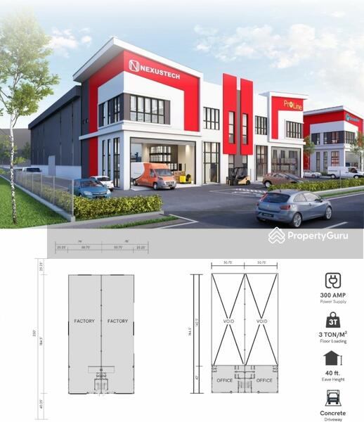 For Sale - Semi-D factory at Jenjarom