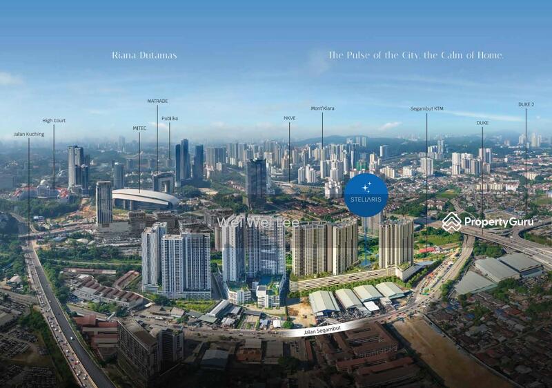 Service Residence for Sale at Stellaris @ Riana Dutamas - Wei Wei Lee - Overview the entire development of Riana Dutamas - PropertyGuru.com.my