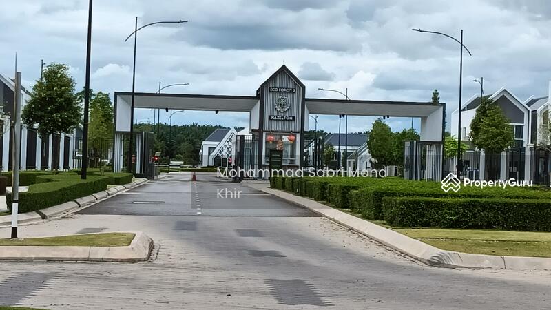 Main entrance gated and guarded. 