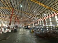 For Rent - RM1.50psf! 2.4 Acres, BU 67.7k sf, 1200 Amp! Telok Gong 2 Sty Detached Factory to Let