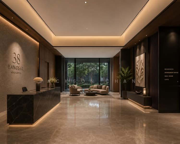 Service Residence for Sale at Residensi 38 Bangsar - Jackson Chan - Lobby - PropertyGuru.com.my